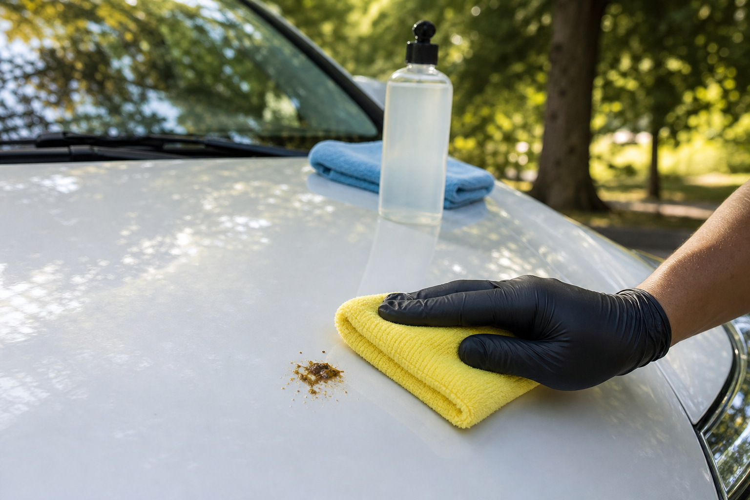 Comment enlever la sève d’arbre sur la carrosserie sans rayer la peinture