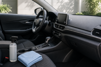 Comment nettoyer et protéger les plastiques intérieurs de sa voiture sans laisser de film gras