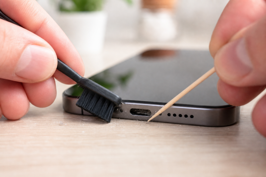 Comment nettoyer le port de charge de son smartphone sans l’abîmer : méthodes sûres, erreurs à éviter et quand s’inquiéter — illustration 1