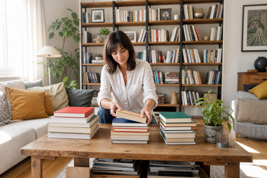 Comment organiser sa bibliothèque personnelle sans se tromper : méthode simple pour classer ses livres par usage, humeur ou genre — illustration 1