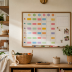 Comment organiser un tableau de tâches familiales visible par tous sans créer de conflit à la maison