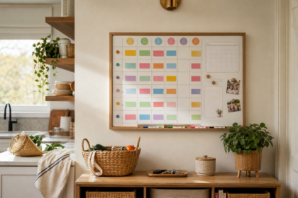 Comment organiser un tableau de tâches familiales visible par tous sans créer de conflit à la maison