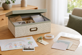 Comment organiser une boîte à souvenirs familiale sans qu’elle devienne un bazar sentimental