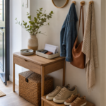 Comment préparer un coin “retour à la maison” près de l’entrée pour vider ses poches, poser ses affaires et éviter le désordre