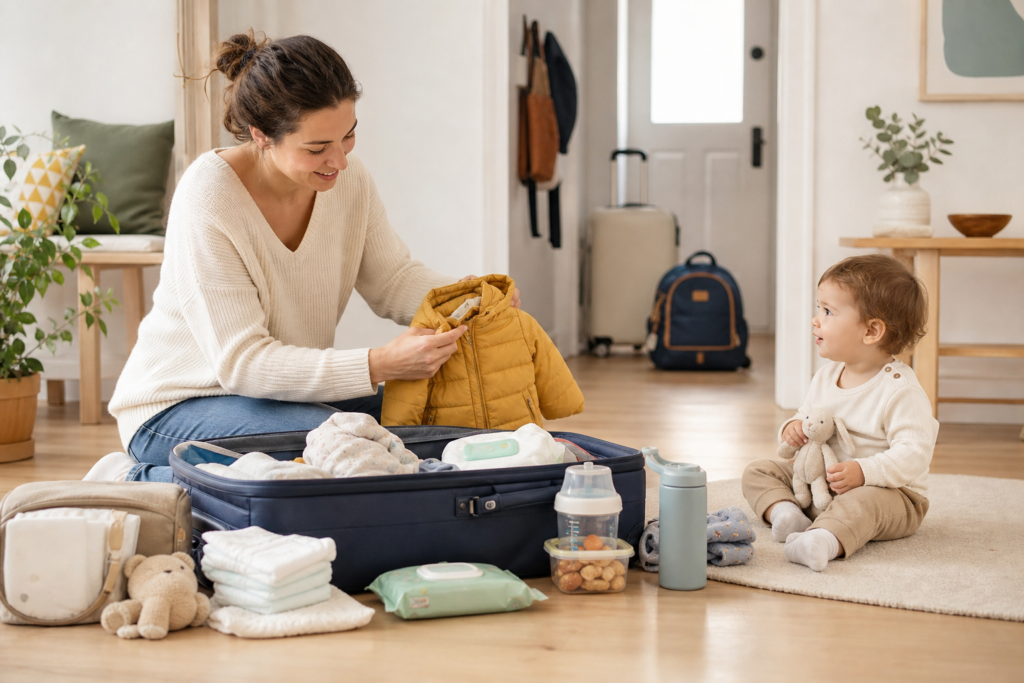Comment préparer un départ en vacances avec un enfant en bas âge sans oublier l’essentiel — illustration 1