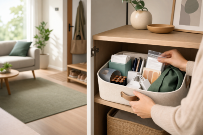 Comment préparer un panier d’urgence du quotidien pour la maison : quoi mettre dedans et où le ranger