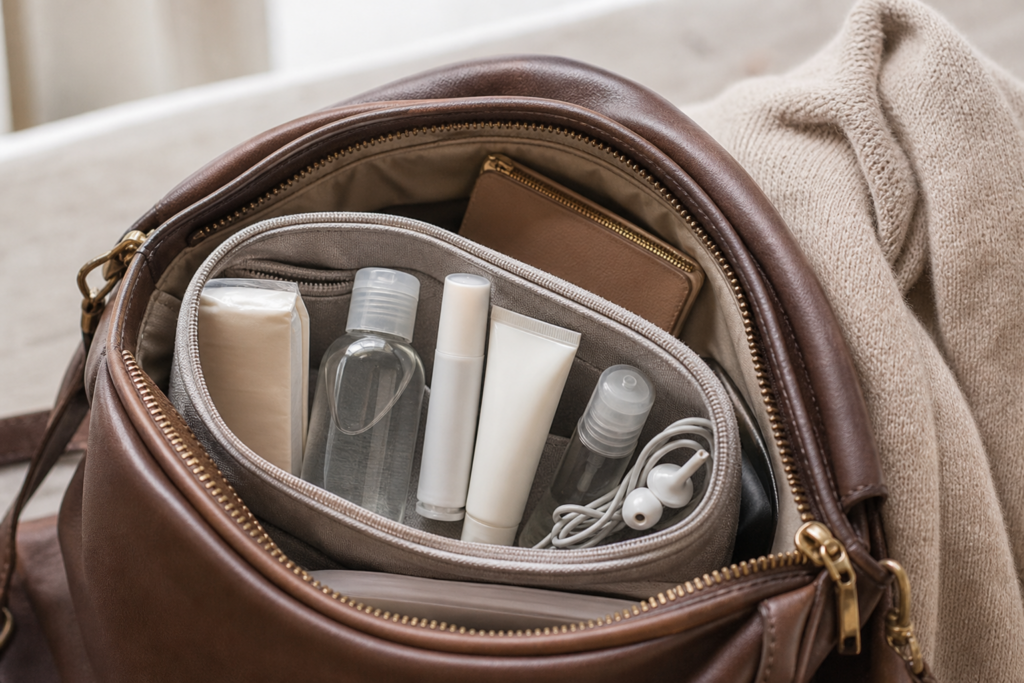 Comment préparer une mini-trousse de bien-être pour la journée : les indispensables à glisser dans son sac ou son bureau — illustration 1