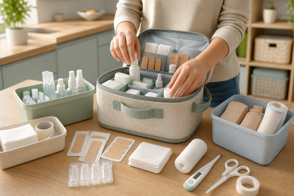 Comment préparer une trousse de secours parentale à la maison pour gérer les petits imprévus du quotidien — illustration 1