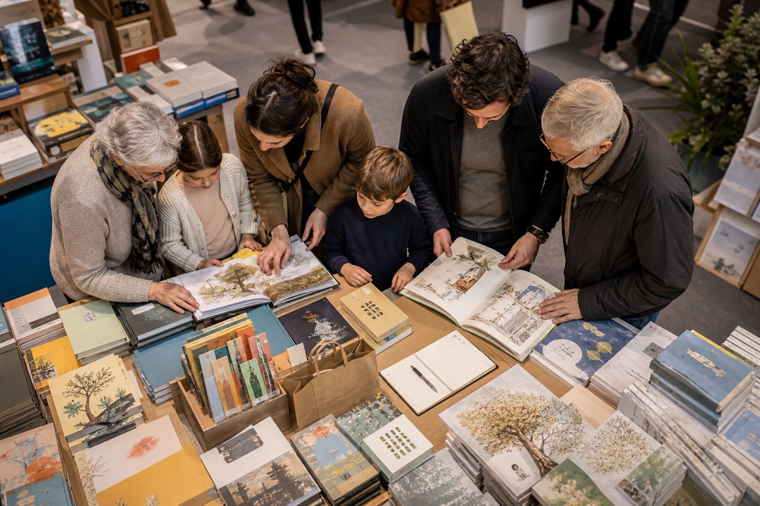 Comment préparer une visite de salon du livre en famille sans se perdre ni repartir les mains vides