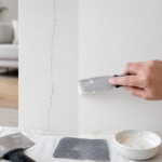 Comment reboucher une fissure fine dans un mur avant peinture sans faire de reprise visible
