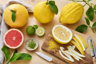 Comment reconnaître, préparer et cuisiner les agrumes d’hiver moins courants : pamplemousse, pomélo, cédrat et bergamote