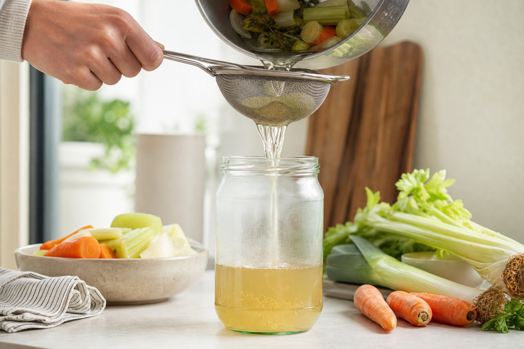 Comment réutiliser l’eau de cuisson des légumes en cuisine sans gâcher le goût : 8 usages simples et pratiques — illustration 1