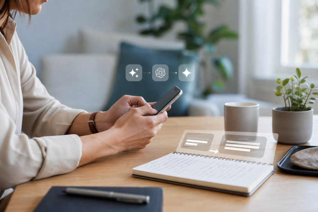 Comment utiliser ChatGPT, Gemini ou Copilot pour rédiger plus vite un e-mail, un compte rendu ou un message sans perdre son style — illustration 1