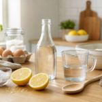 Comment utiliser le bicarbonate, le citron et le vinaigre en cuisine sans abîmer vos préparations