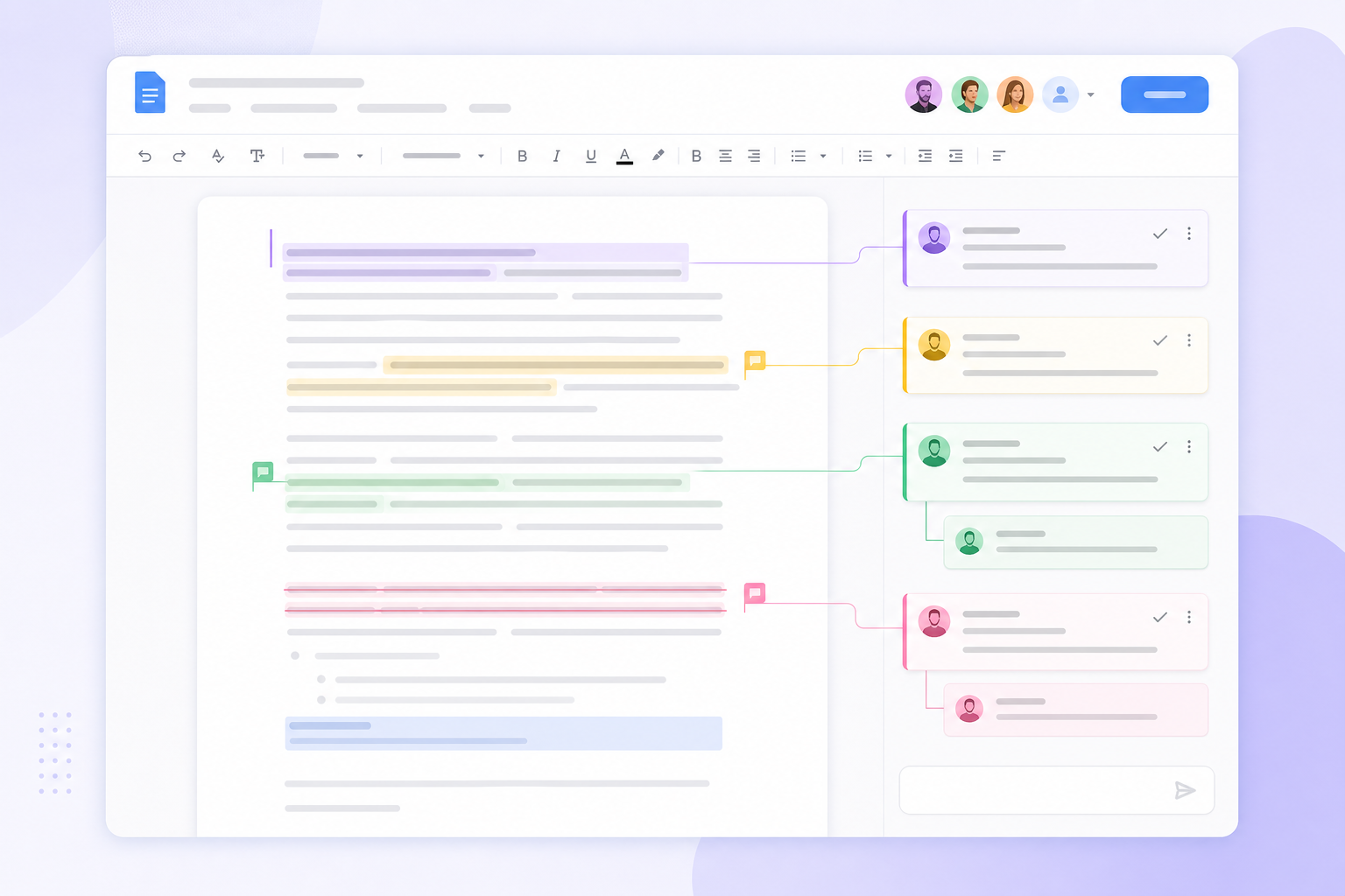 Comment utiliser les commentaires et suggestions dans Google Docs pour relire un document à plusieurs sans envoyer dix versions par e-mail