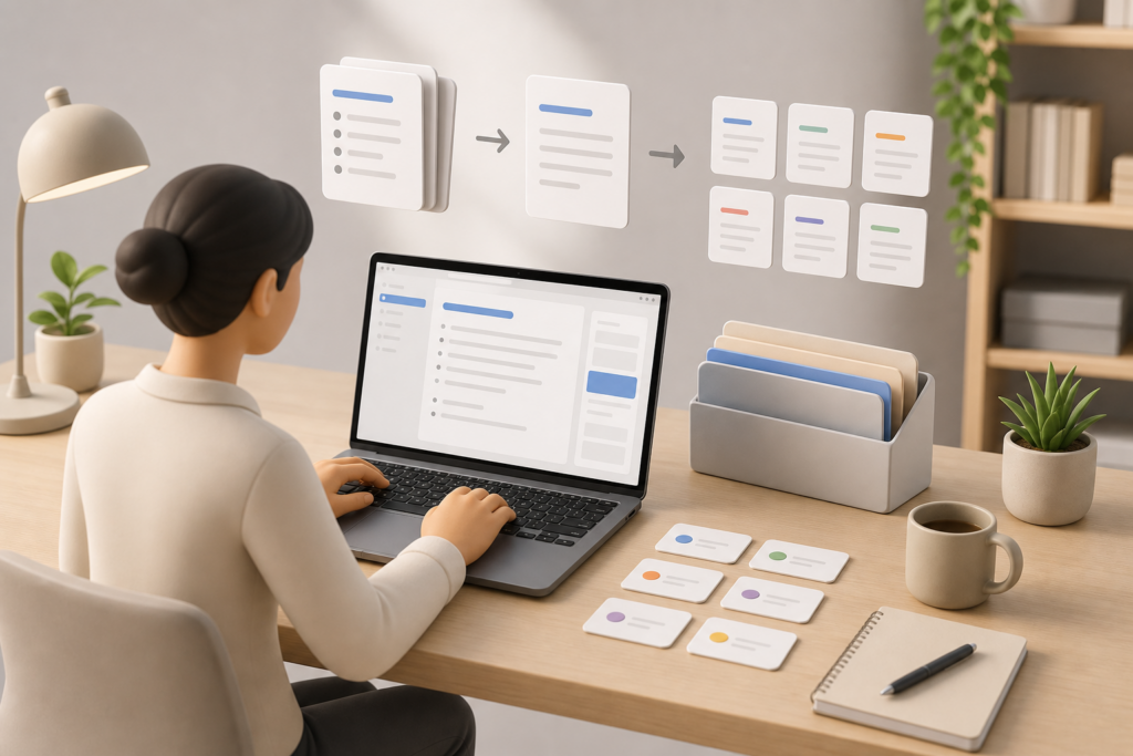 Comment utiliser les modèles et blocs réutilisables dans Notion ou Google Docs pour gagner du temps au quotidien — illustration 1