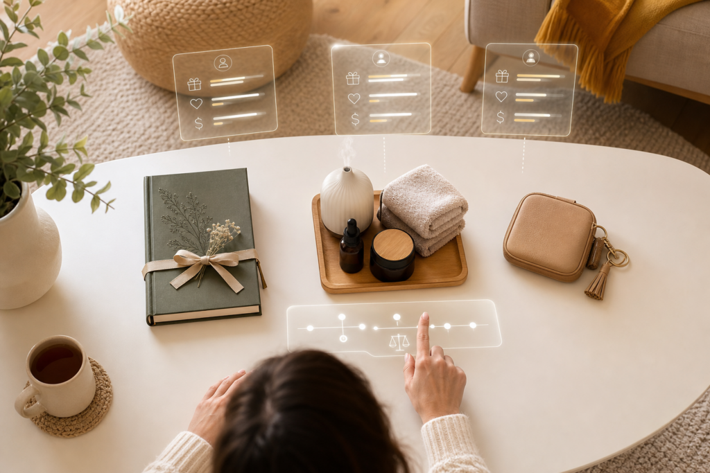 Comment utiliser l’intelligence artificielle pour comparer plusieurs idées de cadeaux et trouver l’option la plus adaptée sans y passer des heures — illustration 1