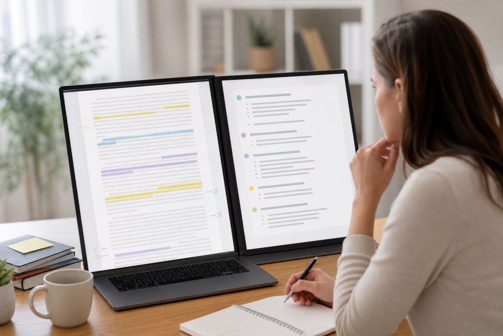 Comment utiliser l’intelligence artificielle pour résumer rapidement un document long sans perdre les informations utiles — illustration 1