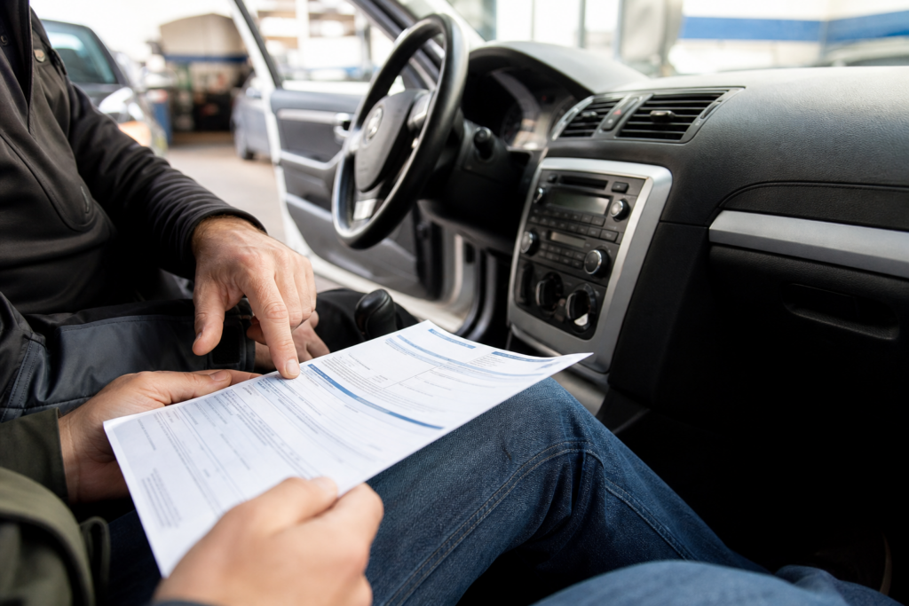 Contrôle technique d’une voiture d’occasion : vérifier le procès-verbal avant d’acheter — illustration 1