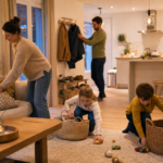 Créer un rituel familial de fin de journée pour remettre la maison en ordre en 15 minutes