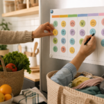 Créer un tableau de roulement familial simple pour répartir les tâches récurrentes sans charge mentale