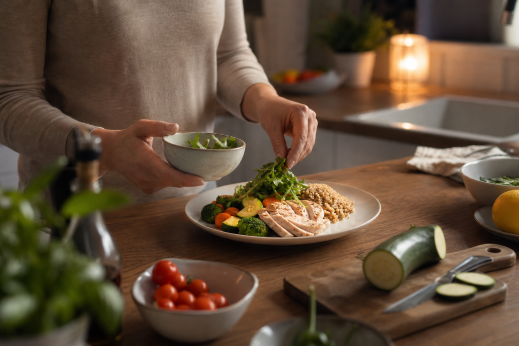 Dîner léger du soir : comment composer un repas qui cale sans alourdir — illustration 1