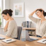 Douleurs de nuque après écran : ajuster sa posture, son écran et ses pauses sans se compliquer la vie