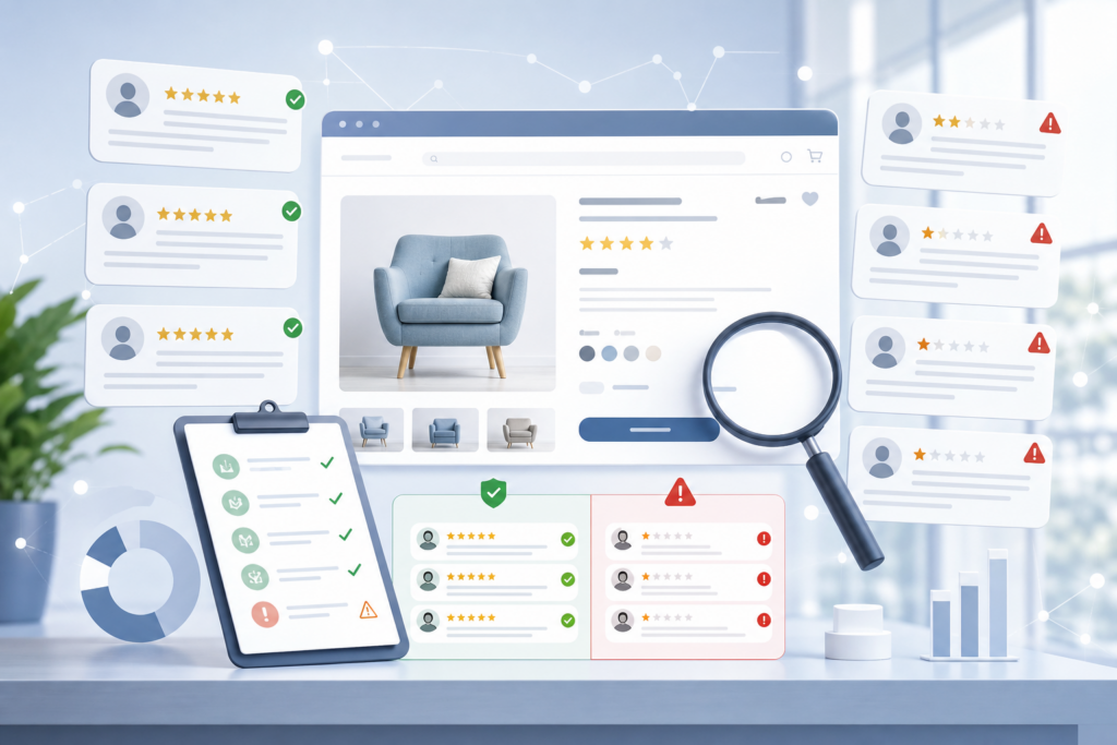 Faux avis clients : comment repérer un avis trompeur avant d’acheter sur une boutique en ligne — illustration 1