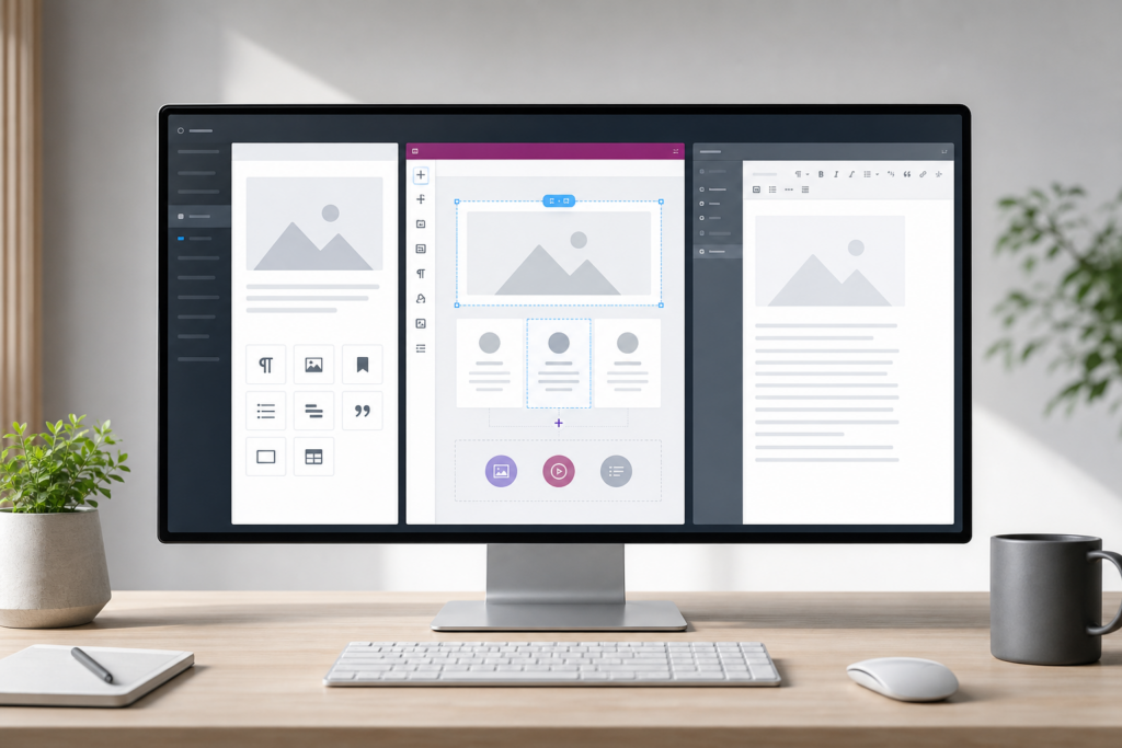 Gutenberg, Elementor ou éditeur classique : comment choisir pour créer une page WordPress simple et rapide — illustration 1