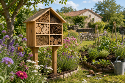 Installer un hôtel à insectes au jardin : où le placer, quoi mettre dedans et comment éviter qu’il reste inutile