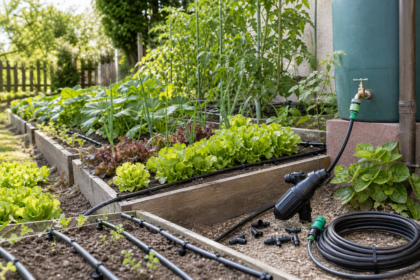 Installer un système d’irrigation goutte-à-goutte simple au potager : matériel, montage et réglages pour débuter