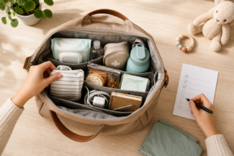 Le cartable du parent : comment préparer un sac toujours prêt pour les sorties imprévues avec un enfant
