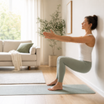 Le Pilates au mur en douceur : comment débuter chez soi avec 3 exercices simples et sans matériel