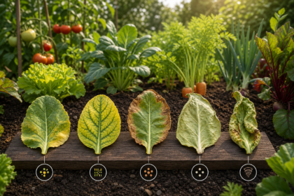 Manque de nutriments au potager : reconnaître les carences sur les feuilles et les corriger simplement