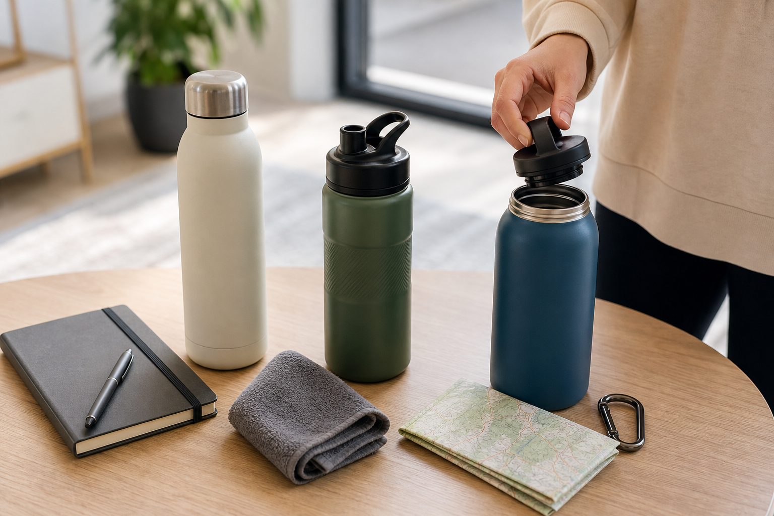 Quelle gourde isotherme choisir selon l’usage : bureau, sport, voiture ou randonnée ?