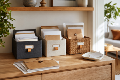 Ranger les papiers de la maison sans créer de pile permanente : la méthode simple en 3 catégories
