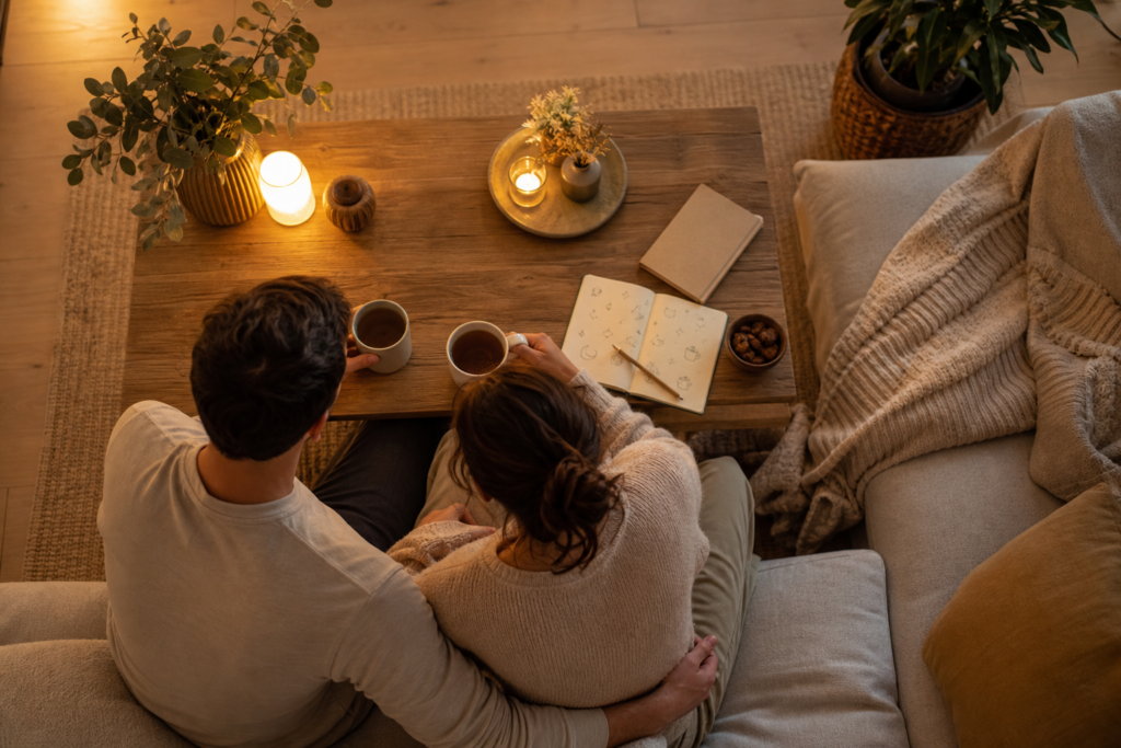 Rituels de couple du soir : 7 idées simples pour se reconnecter après une journée chargée — illustration 1