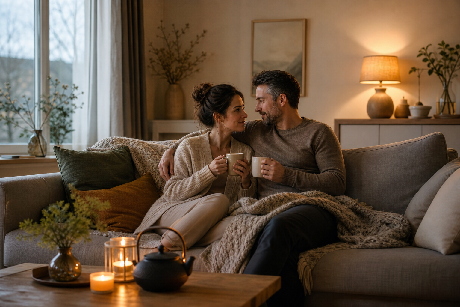 Rituels de couple du soir : 7 idées simples pour se reconnecter après une journée chargée