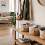 Système de paniers de transit : la méthode simple pour mieux gérer les objets qui traînent à la maison