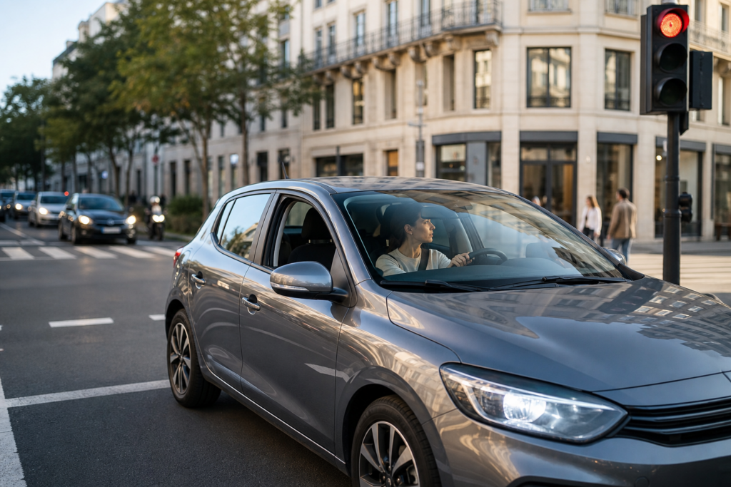 Voiture cale au feu rouge : les bons réflexes pour réagir sans paniquer — illustration 1